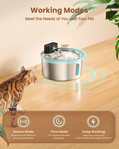 Wireless Cat Water Fountain