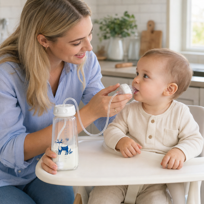 Hands-Free Baby Bottle
