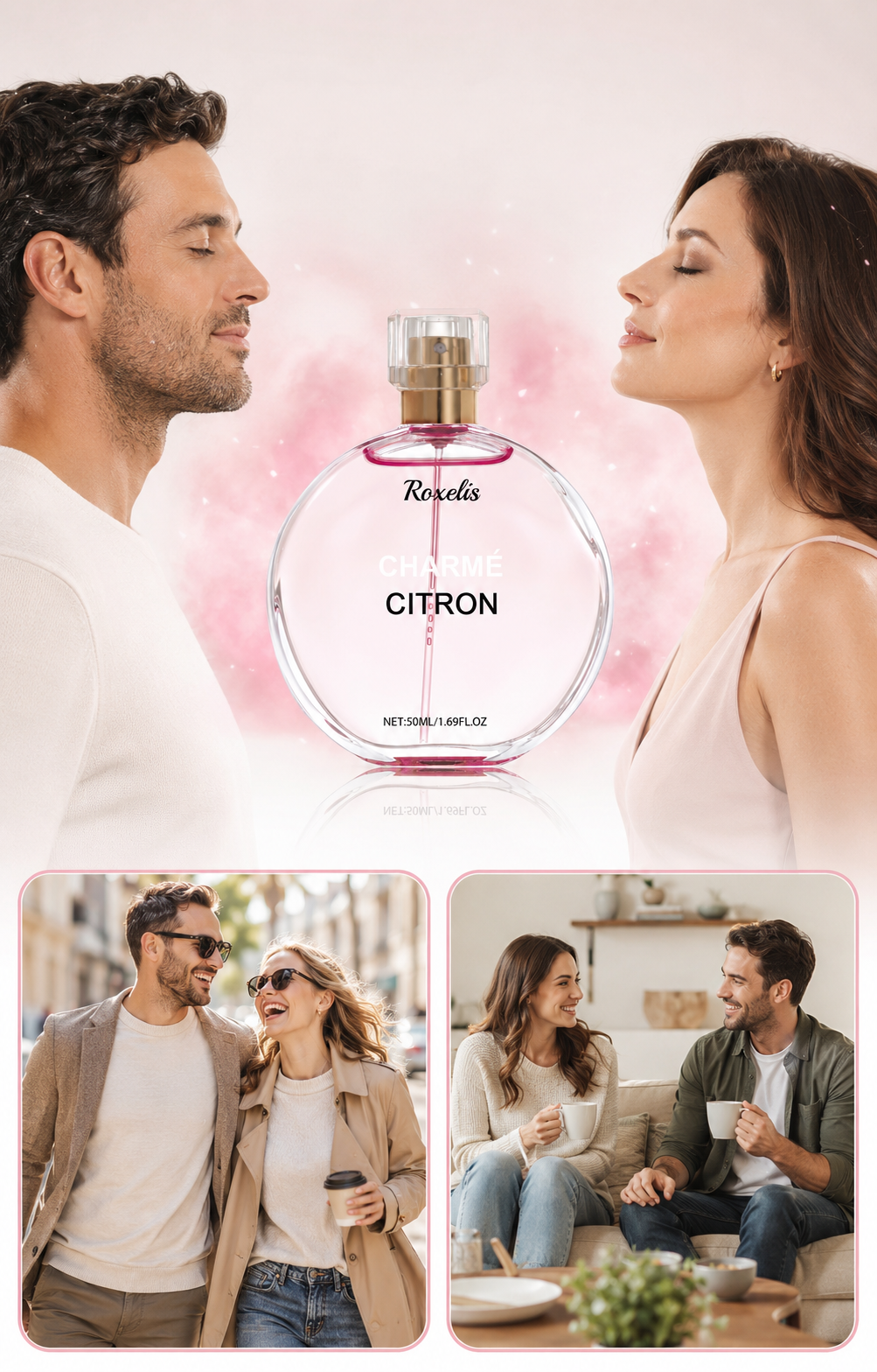 Roxelis Floral Pheromone Perfume – 50ml